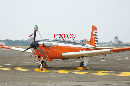 台空军T-34C教练机资料图 图源：台湾中时新闻网
