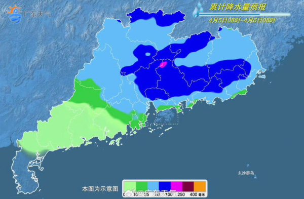广东局地有大到暴雨 需防范冰雹