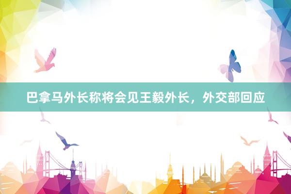 巴拿马外长称将会见王毅外长，外交部回应