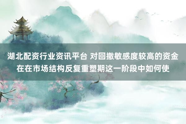 湖北配资行业资讯平台 对回撤敏感度较高的资金在在市场结构反复重塑期这一阶段中如何使